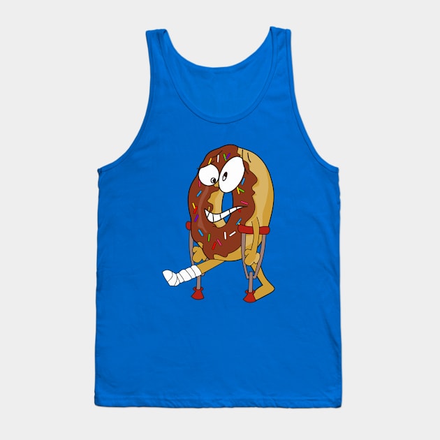 Crippled Doughnut Tank Top by 9teen